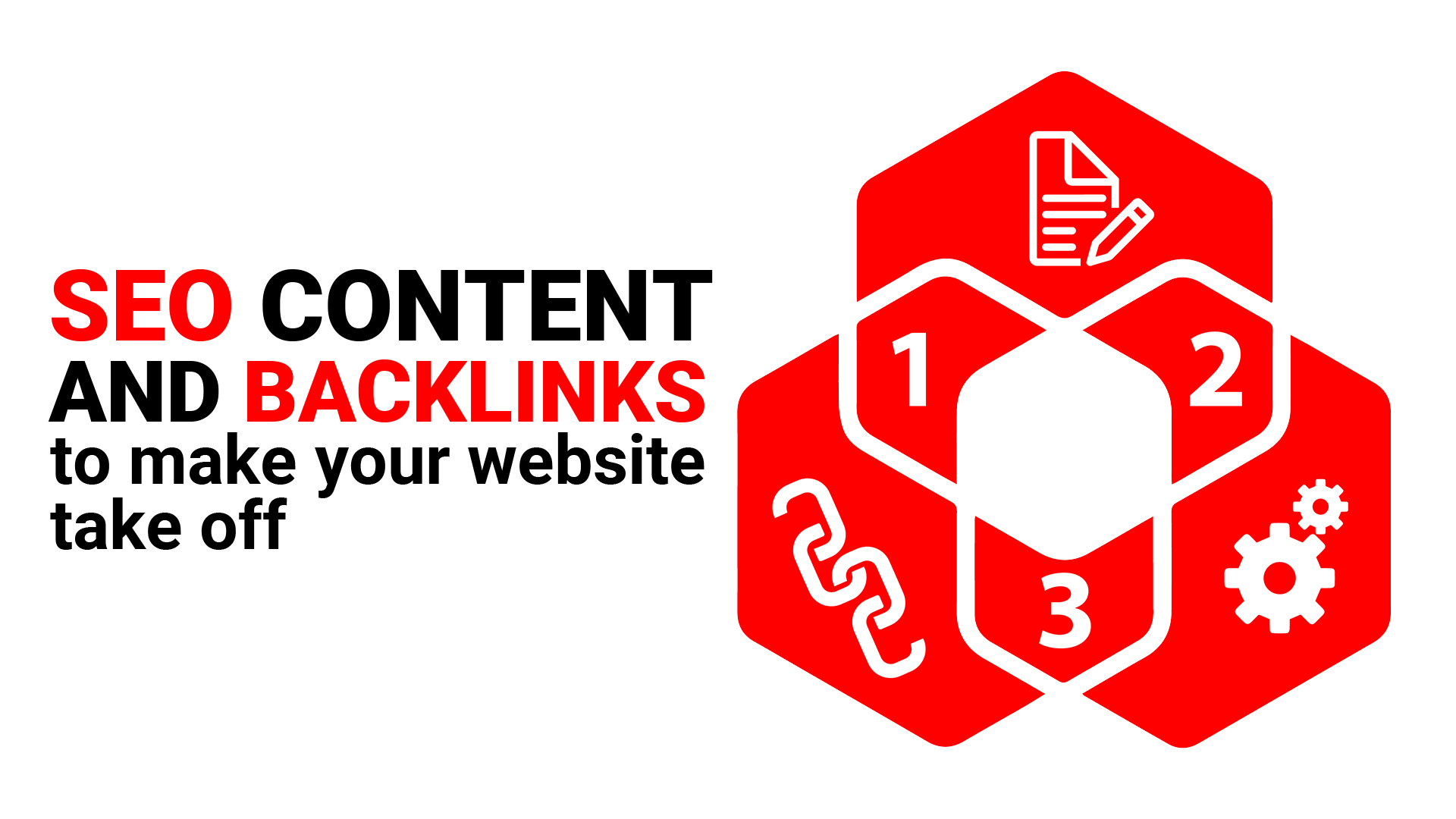 SEO Content and backlinks to make your website take off